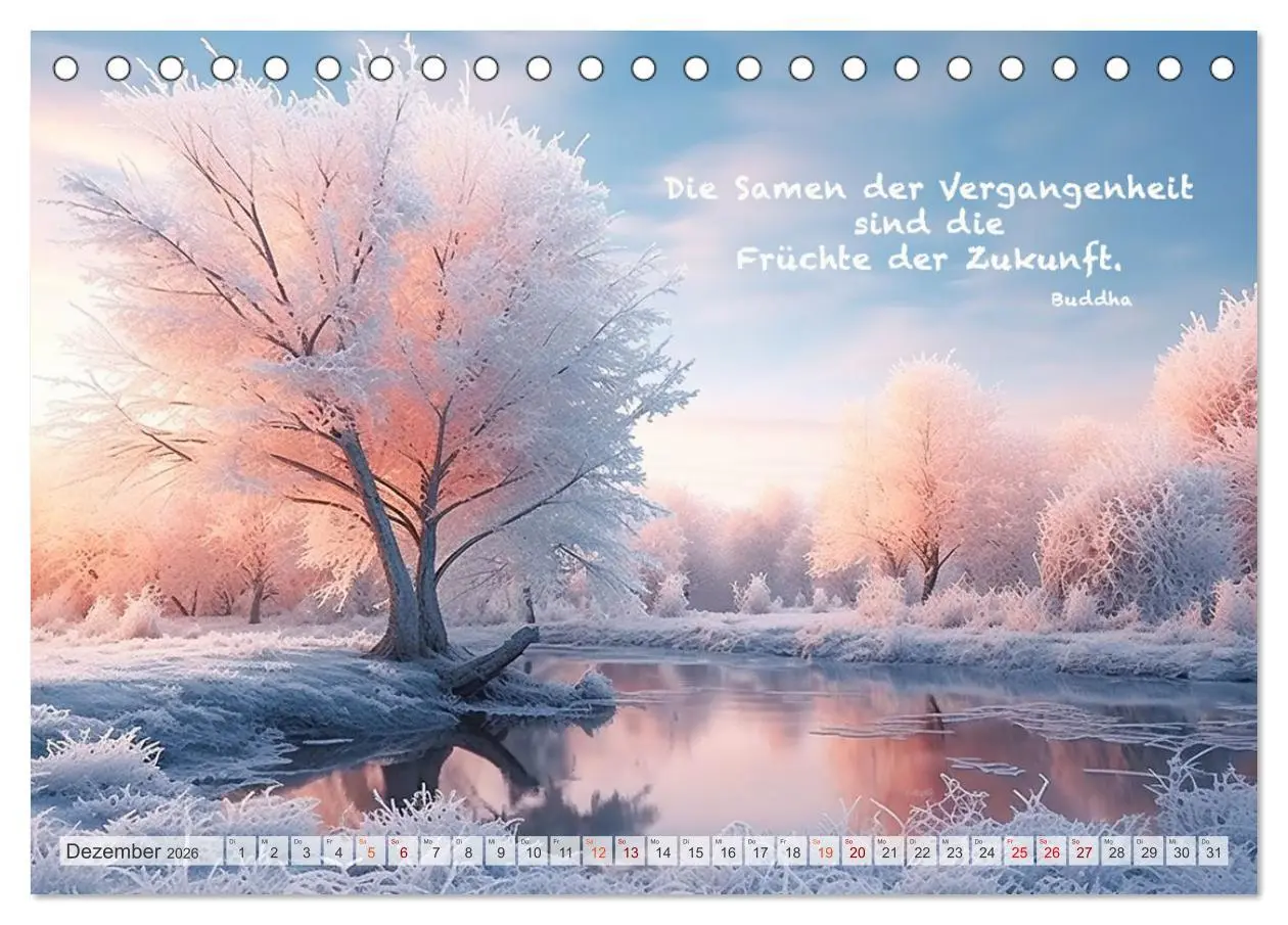 Bild: 9783457532515 | Meditation und innerer Frieden (Tischkalender 2026 DIN A5 quer),...