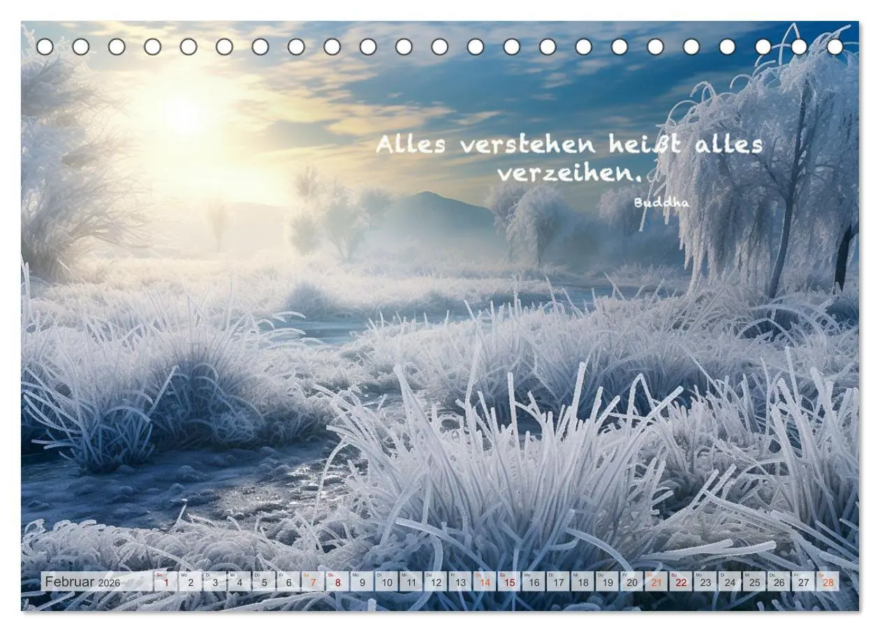 Bild: 9783457532515 | Meditation und innerer Frieden (Tischkalender 2026 DIN A5 quer),...