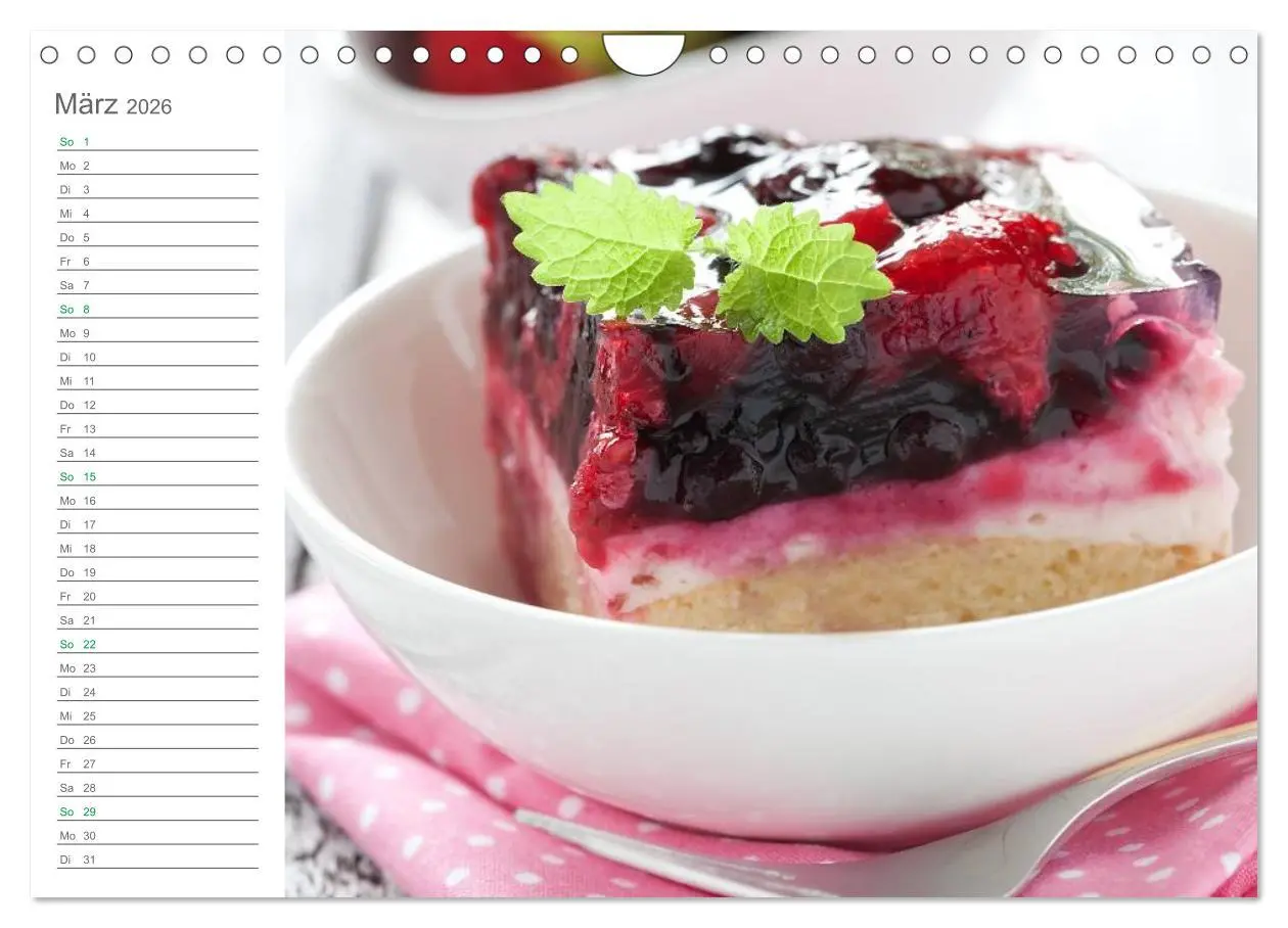 Bild: 9783516172515 | Mhhh ... Kuchenzeit Mein Küchenplaner (Wandkalender 2026 DIN A4...