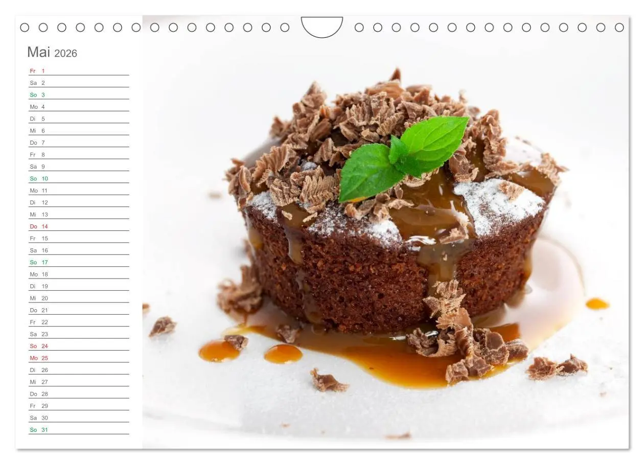Bild: 9783516172515 | Mhhh ... Kuchenzeit Mein Küchenplaner (Wandkalender 2026 DIN A4...