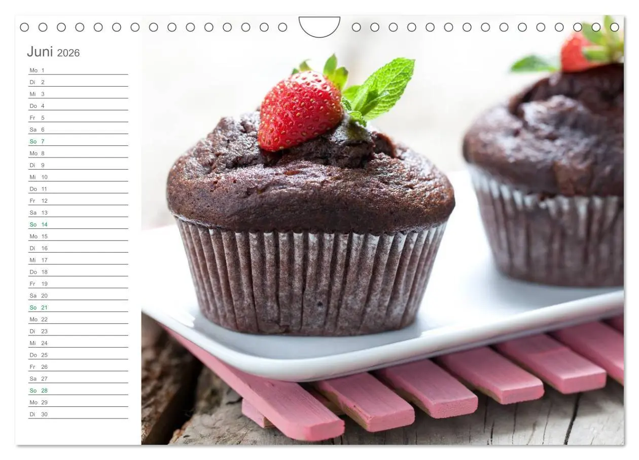 Bild: 9783516172515 | Mhhh ... Kuchenzeit Mein Küchenplaner (Wandkalender 2026 DIN A4...