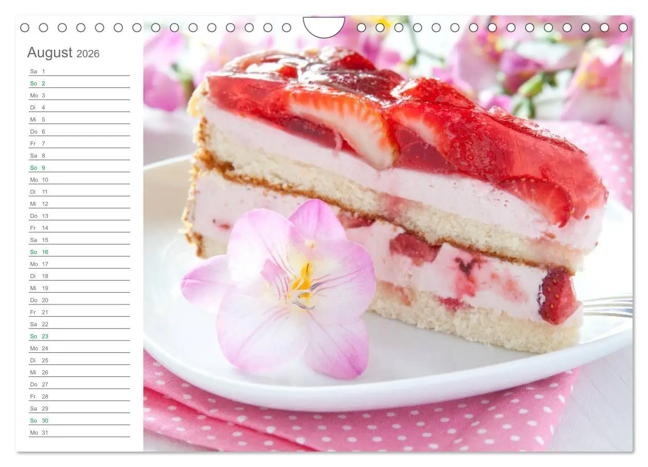 Bild: 9783516172515 | Mhhh ... Kuchenzeit Mein Küchenplaner (Wandkalender 2026 DIN A4...