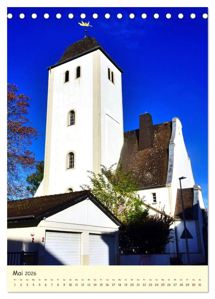 Bild: 9783516242515 | Malerisches Jülich (Tischkalender 2026 DIN A5 hoch), CALVENDO...
