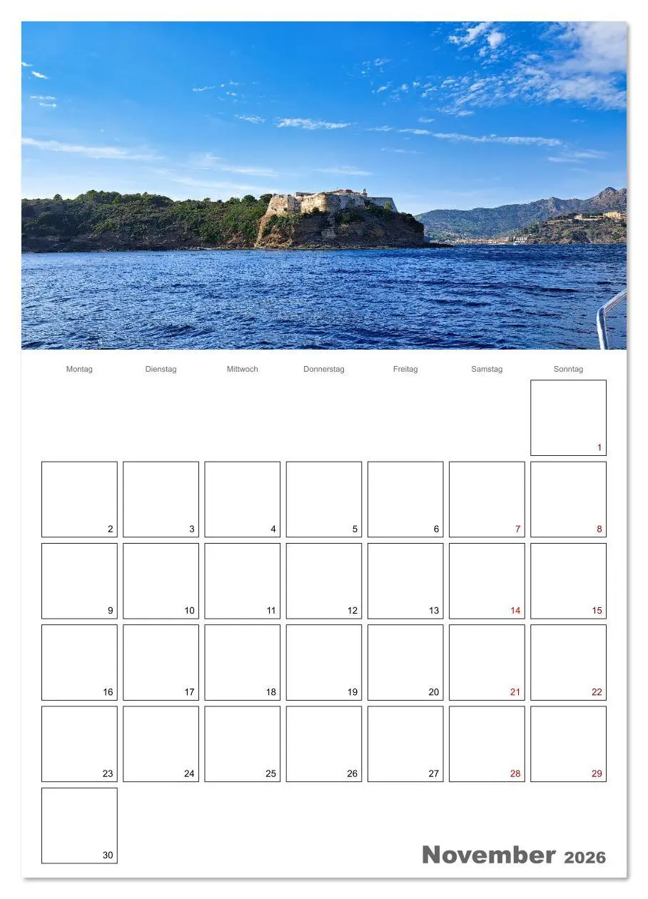 Bild: 9783516622515 | Faszinierendes Elba (Wandkalender 2026 DIN A3 hoch), CALVENDO...