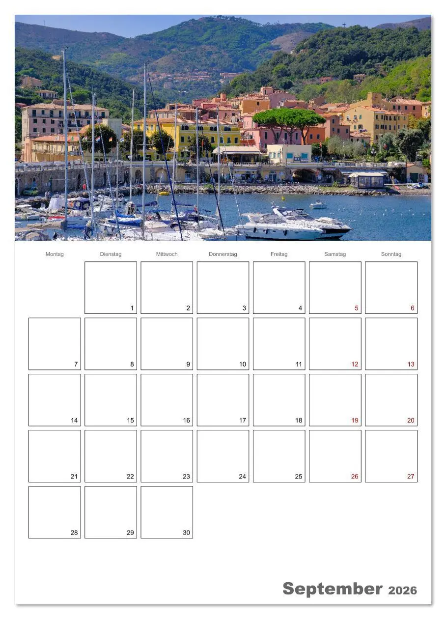 Bild: 9783516622515 | Faszinierendes Elba (Wandkalender 2026 DIN A3 hoch), CALVENDO...