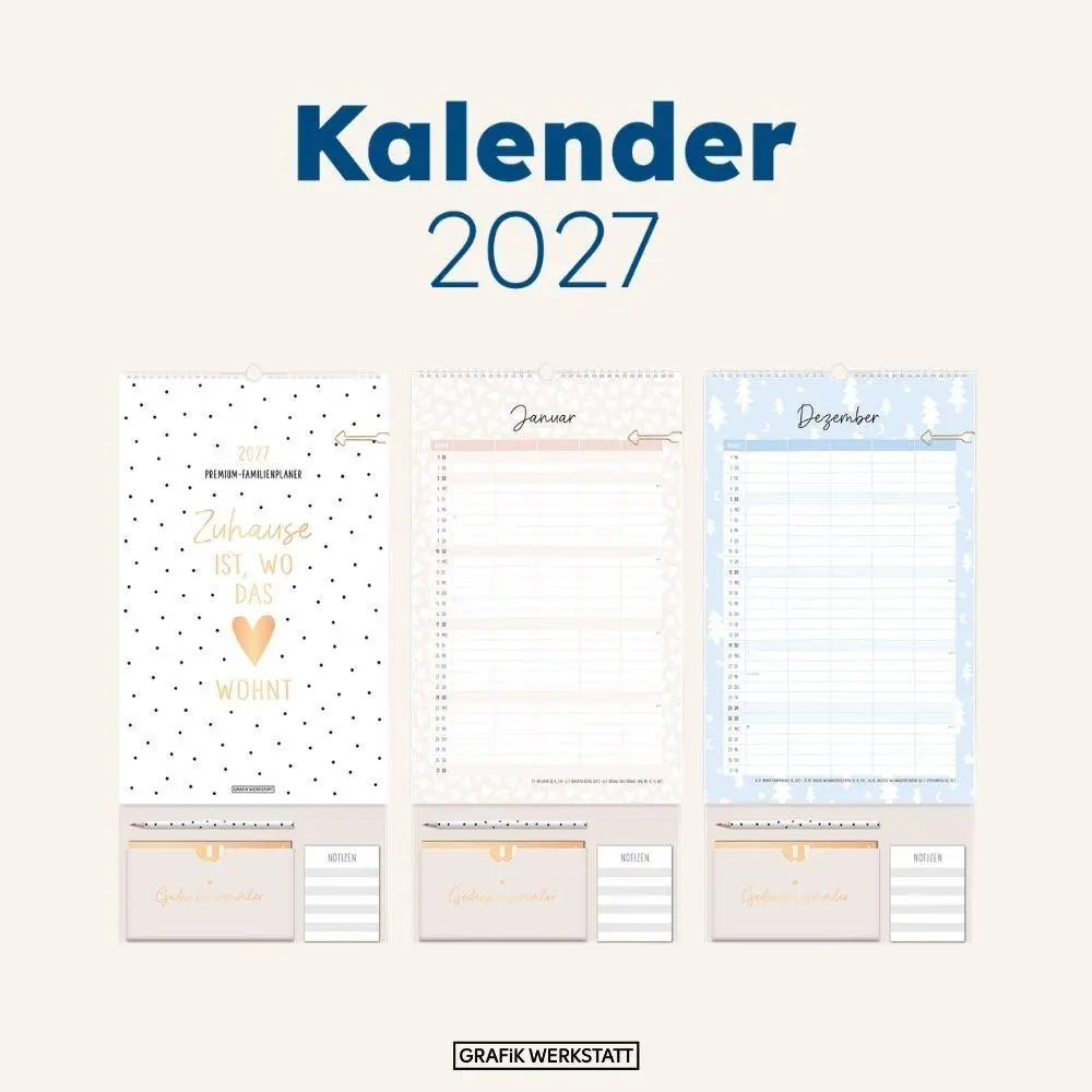 Bild: 9783986362515 | Premium-Familienplaner 2027 | Familienplaner | Original | Kalender