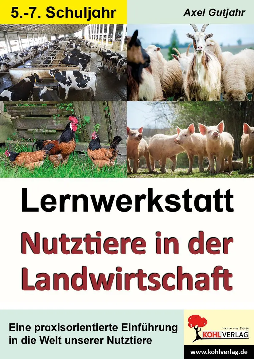 Cover: 9783988412515 | Lernwerkstatt Nutztiere in der Landwirtschaft / Sekundarstufe | Buch