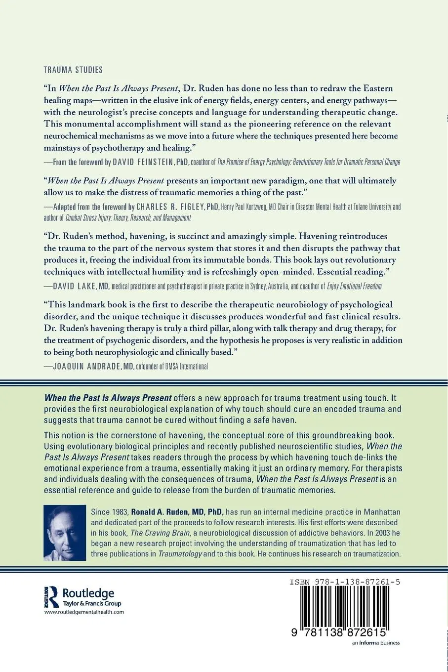 Rückseite: 9781138872615 | When the Past Is Always Present | Ronald A. Ruden | Taschenbuch | 2015