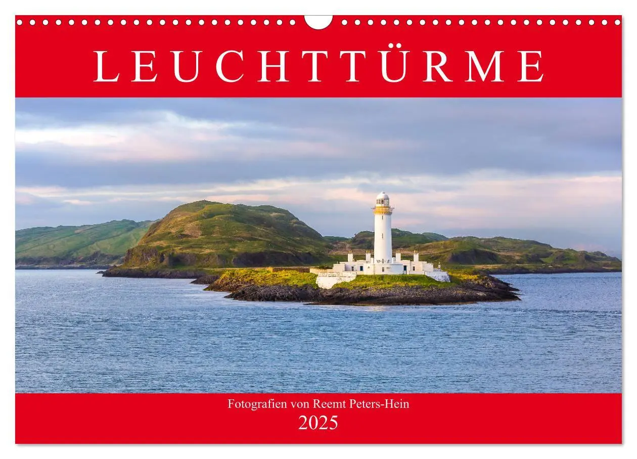 Cover: 9783435292615 | Leuchttürme des Nordens (Wandkalender 2025 DIN A3 quer), CALVENDO...