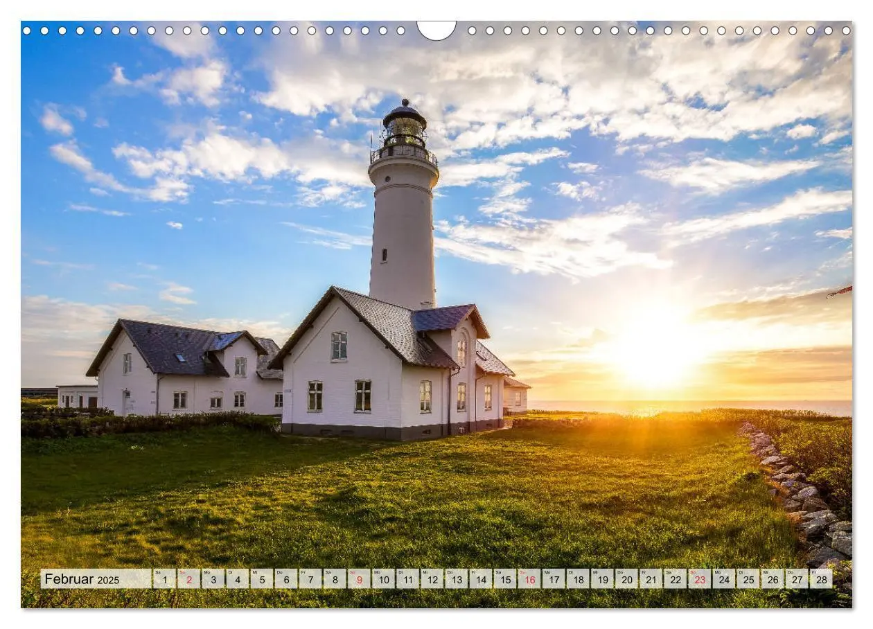 Bild: 9783435292615 | Leuchttürme des Nordens (Wandkalender 2025 DIN A3 quer), CALVENDO...