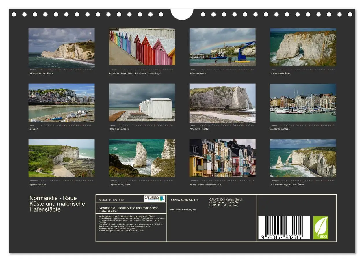Bild: 9783457832615 | Normandie - Raue Küste und malerische Hafenstädte (Wandkalender...