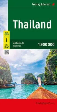Cover: 9783707922615 | Thailand, Autokarte 1:900.000, freytag &amp; berndt | Freytag &amp; Berndt
