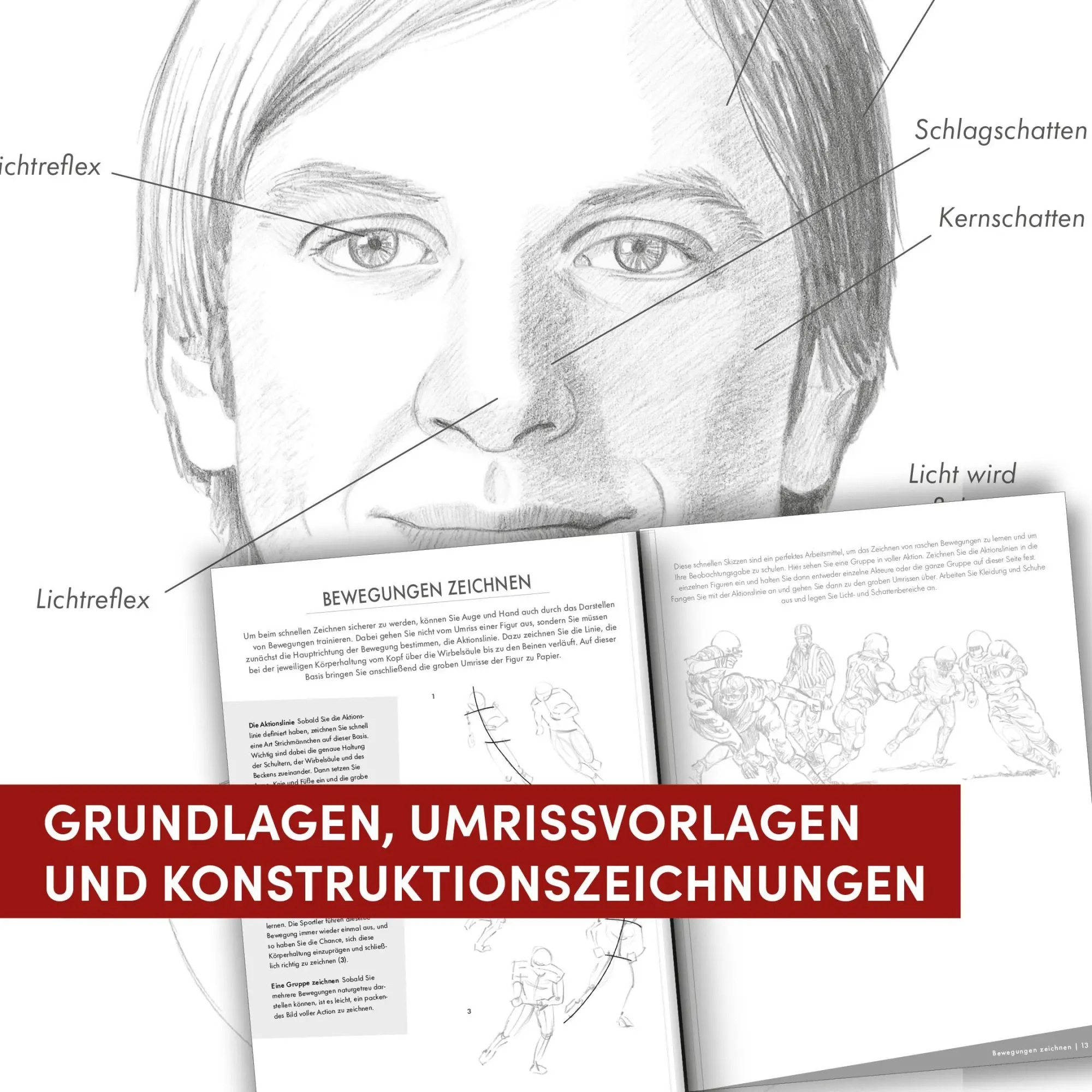 Bild: 9783735882615 | Die Kunst des Zeichnens Übungsbuch - Menschen. Mit neuem...