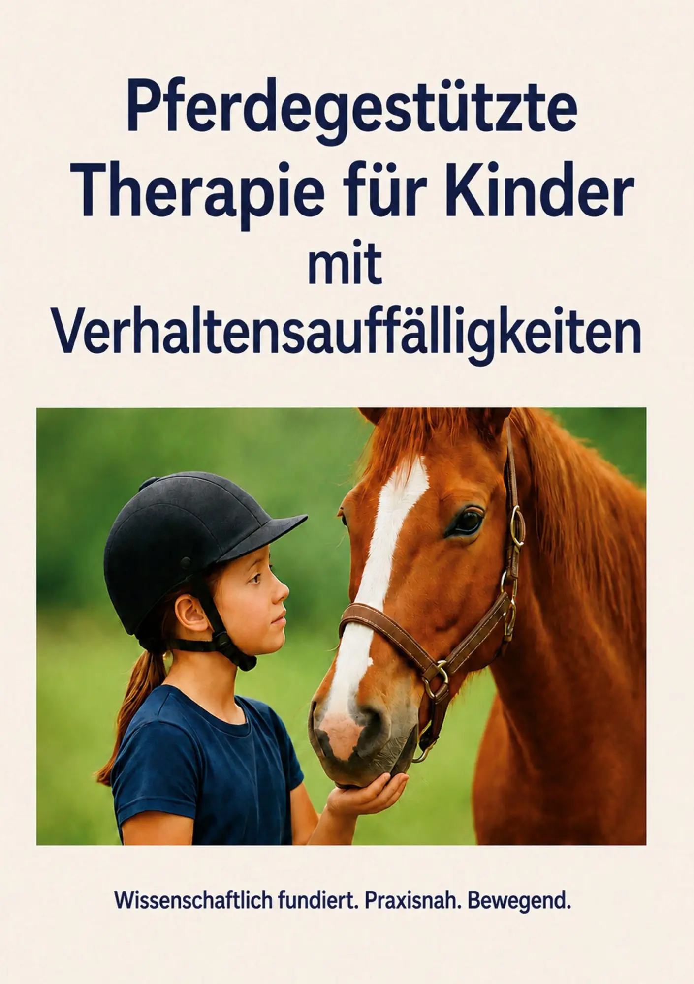 Cover: 9783939062615 | Pferdegestützte Therapie | für Kinder mit Verhaltensauffälligkeiten