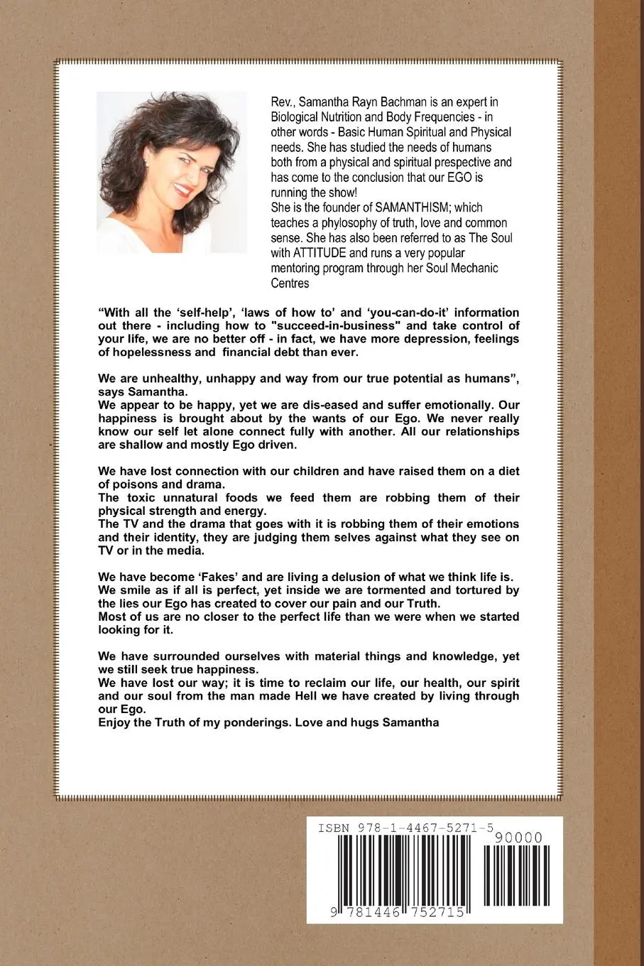 Rückseite: 9781446752715 | The Coffee Table Muse - Ponderings on our Ego and its Insanity! | Buch