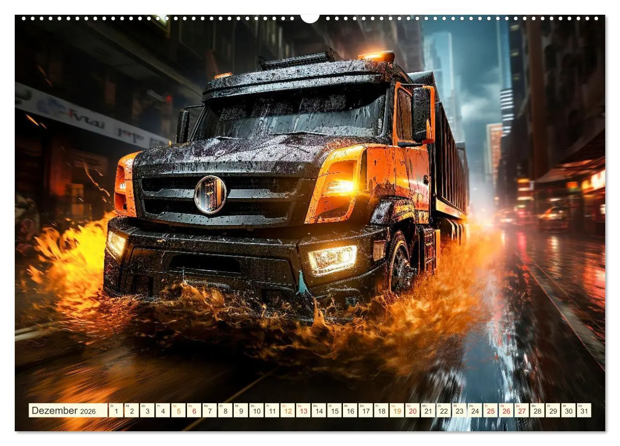 Bild: 9783457512715 | Truck Fantasien (Wandkalender 2026 DIN A2 quer), CALVENDO...