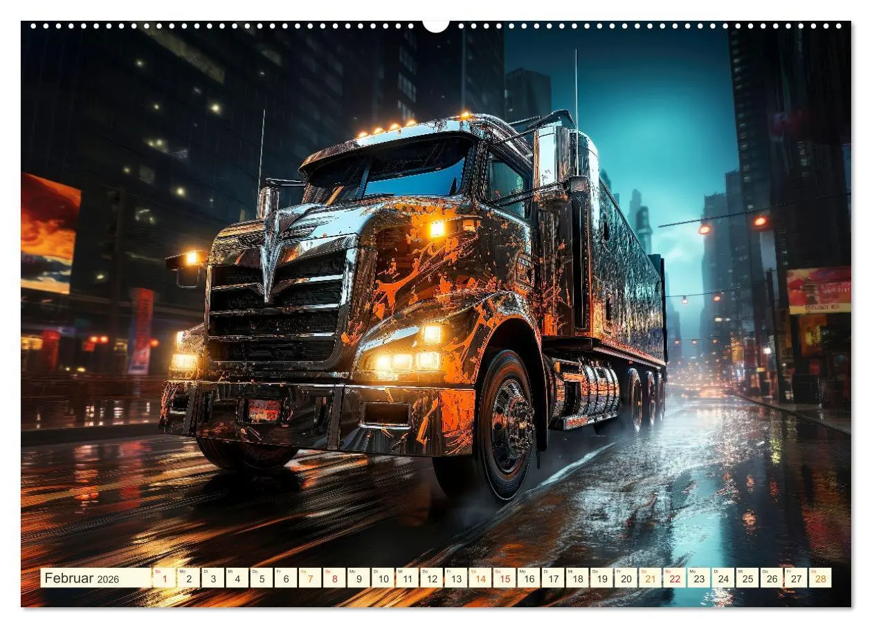 Bild: 9783457512715 | Truck Fantasien (Wandkalender 2026 DIN A2 quer), CALVENDO...