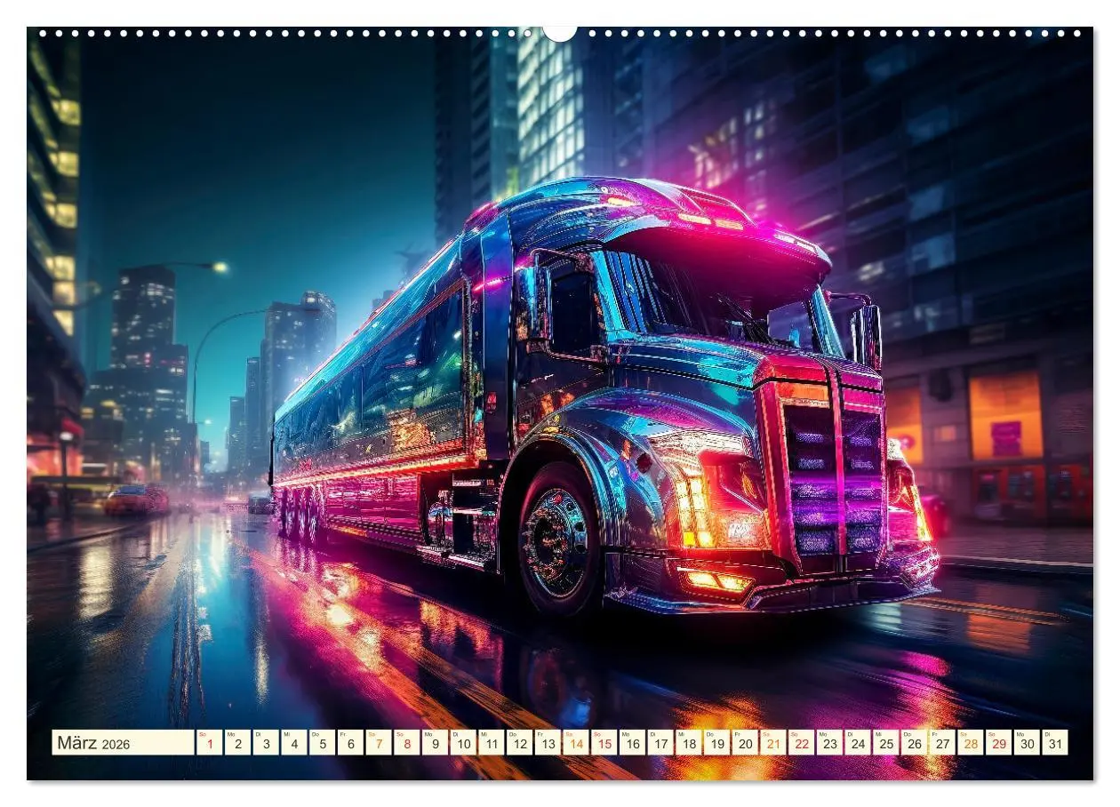 Bild: 9783457512715 | Truck Fantasien (Wandkalender 2026 DIN A2 quer), CALVENDO...