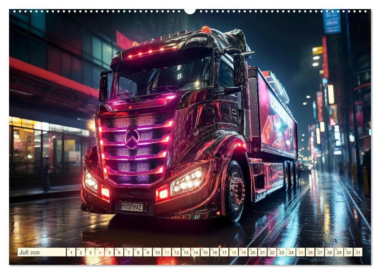 Bild: 9783457512715 | Truck Fantasien (Wandkalender 2026 DIN A2 quer), CALVENDO...