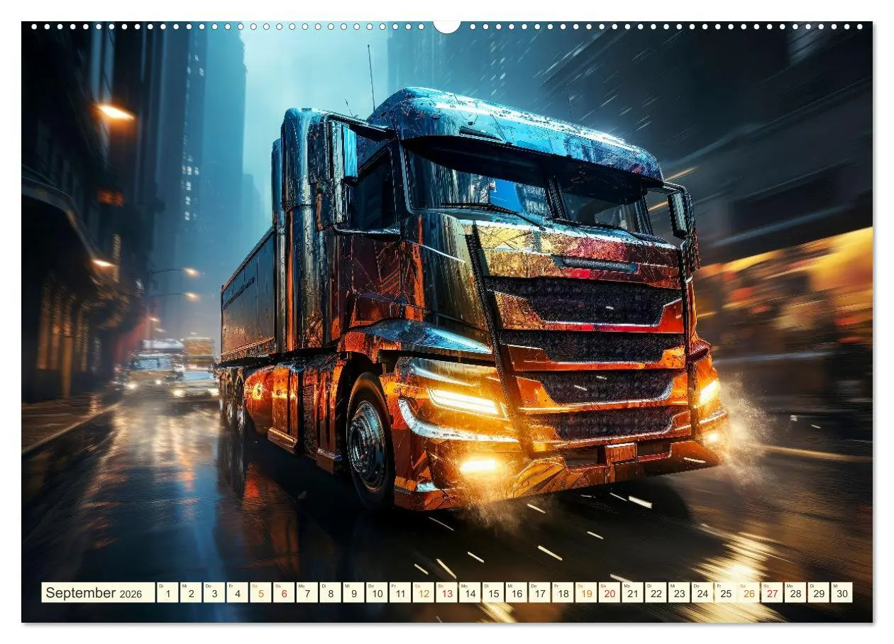 Bild: 9783457512715 | Truck Fantasien (Wandkalender 2026 DIN A2 quer), CALVENDO...