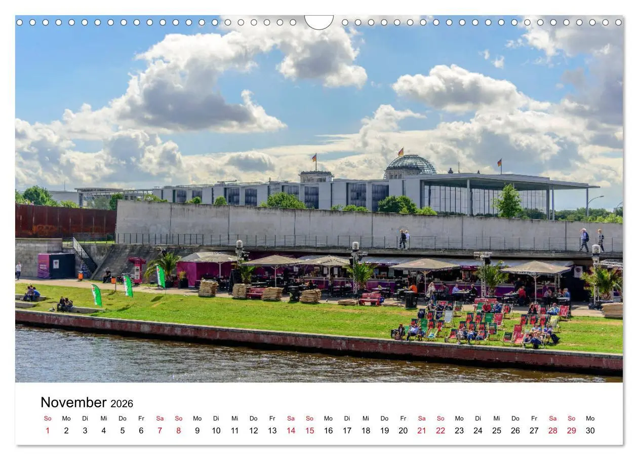 Bild: 9783457822715 | Das Regierungsviertel in Berlin (Wandkalender 2026 DIN A3 quer),...