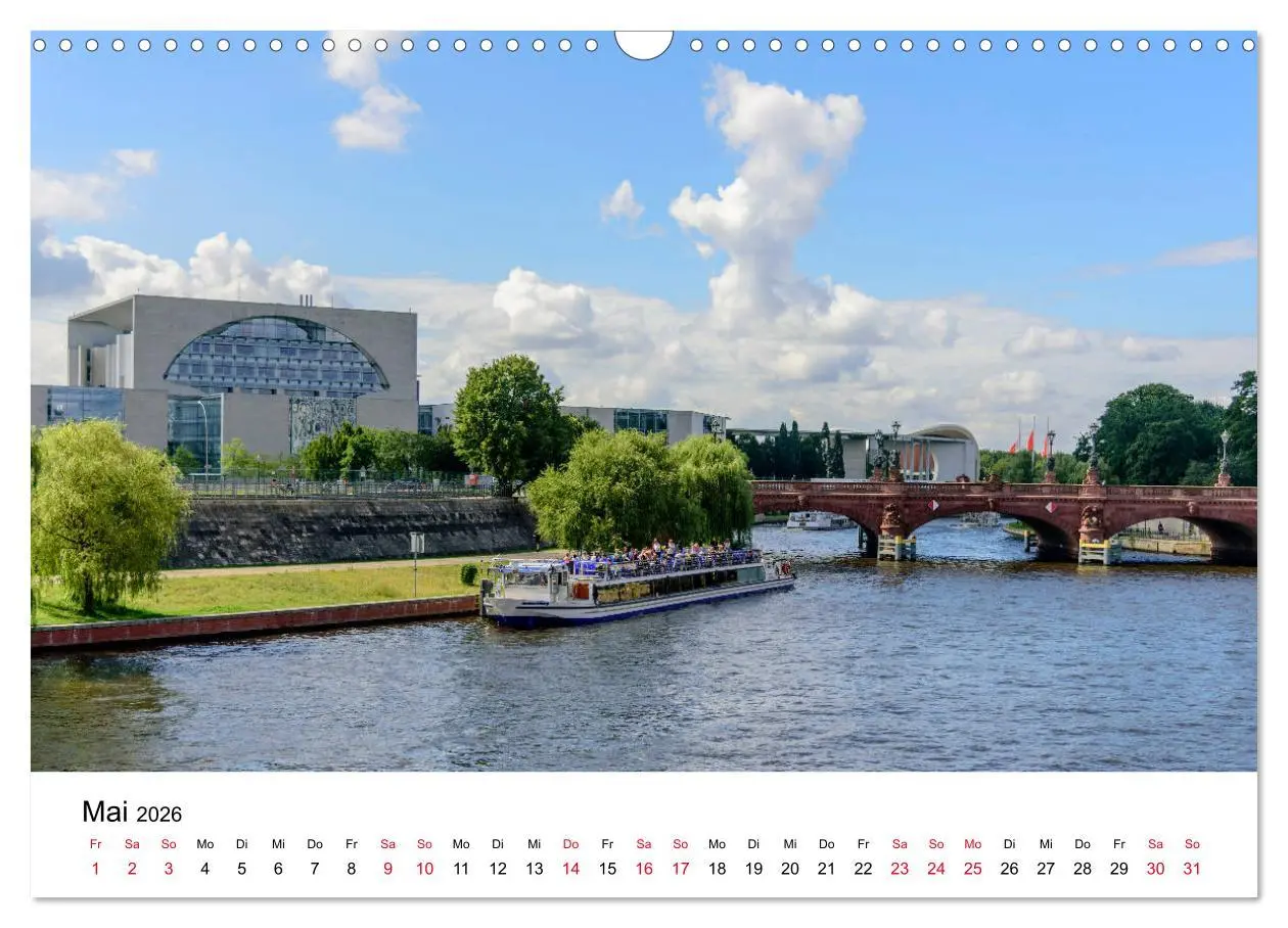 Bild: 9783457822715 | Das Regierungsviertel in Berlin (Wandkalender 2026 DIN A3 quer),...