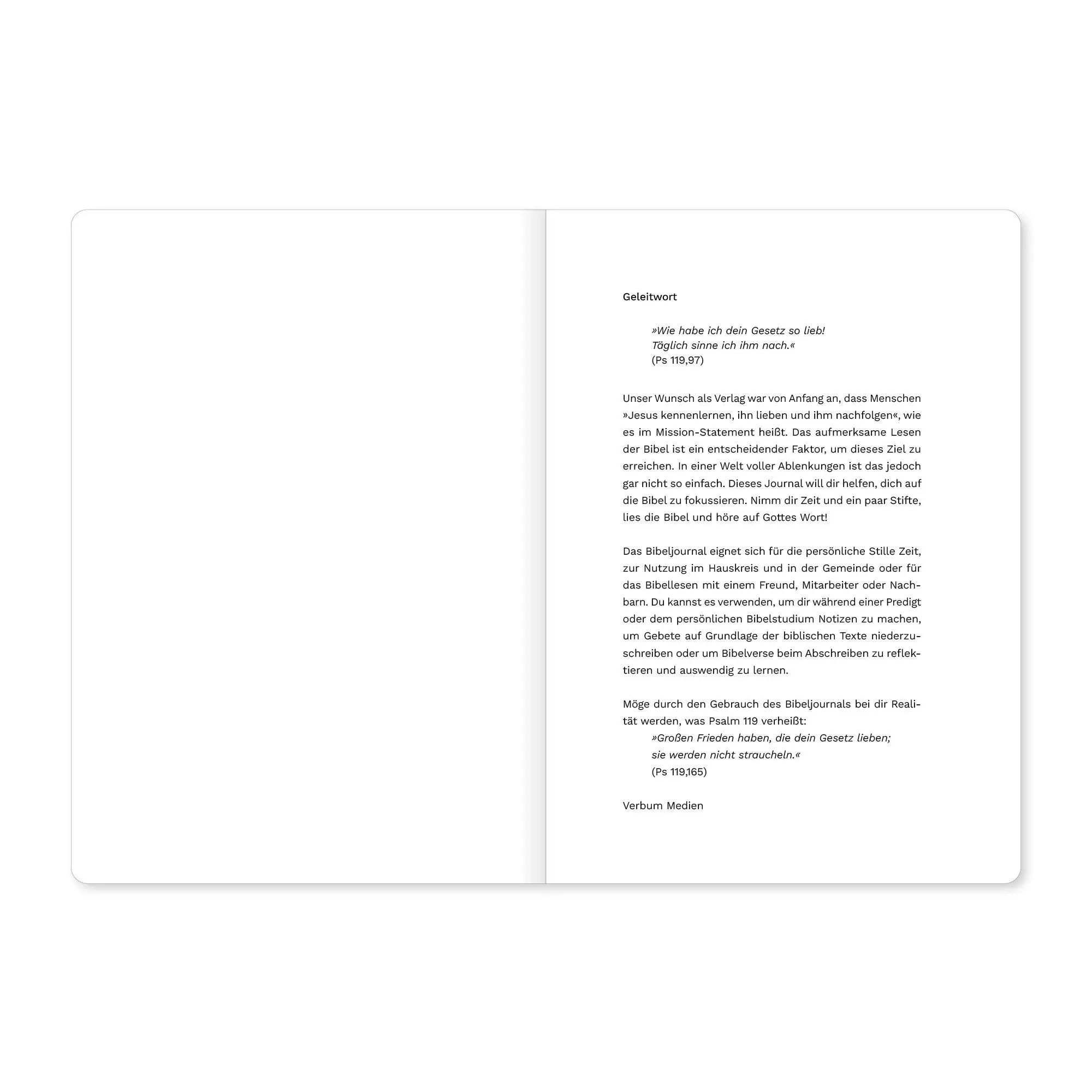 Bild: 9783986652715 | 1. Korinther (Bibeljournal) | Verbum Medien | Taschenbuch | 76 S.