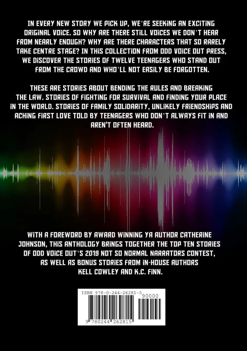 Rückseite: 9780244262815 | Odd Voices | An Anthology of Not So Normal Narrators | Finn (u. a.)
