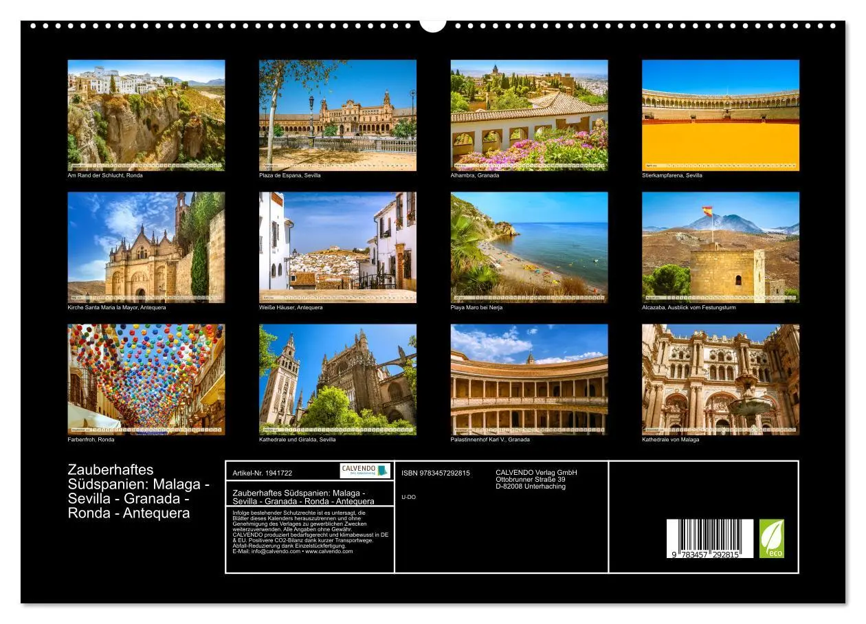 Bild: 9783457292815 | Zauberhaftes Südspanien: Malaga - Sevilla - Granada - Ronda -...