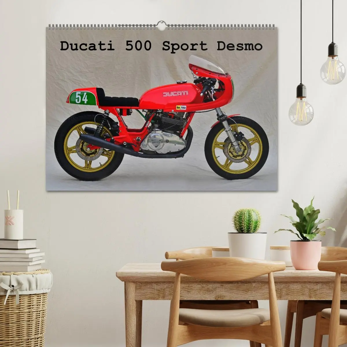 Bild: 9783516212815 | Ducati 500 Sport Desmo (Wandkalender 2026 DIN A2 quer), CALVENDO...