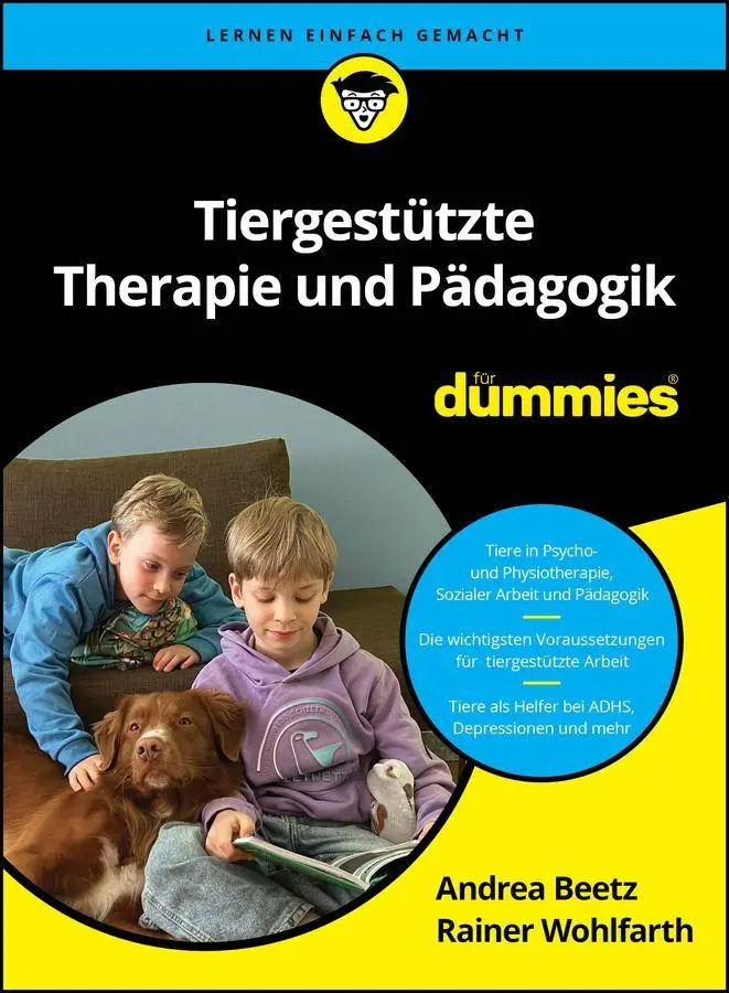 Cover: 9783527722815 | Tiergestützte Therapie und Pädagogik für Dummies | Wohlfarth (u. a.)