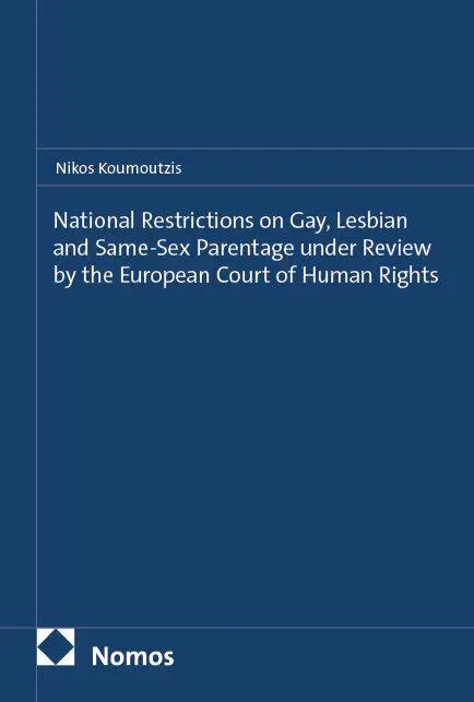 Cover: 9783756032815 | National Restrictions on Gay, Lesbian and Same-Sex Parentage under...