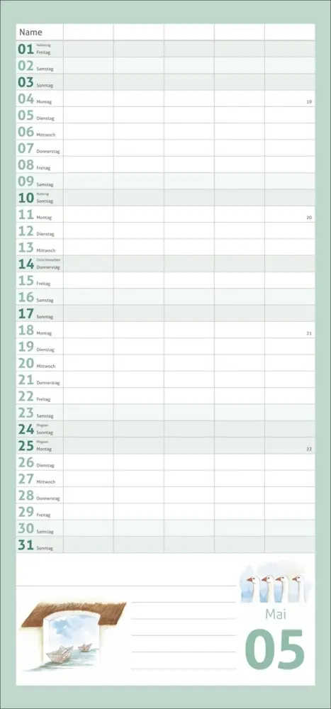Bild: 9783756412815 | times&amp;more Schaffner Familienplaner 2026 | Maren Schaffner | Kalender