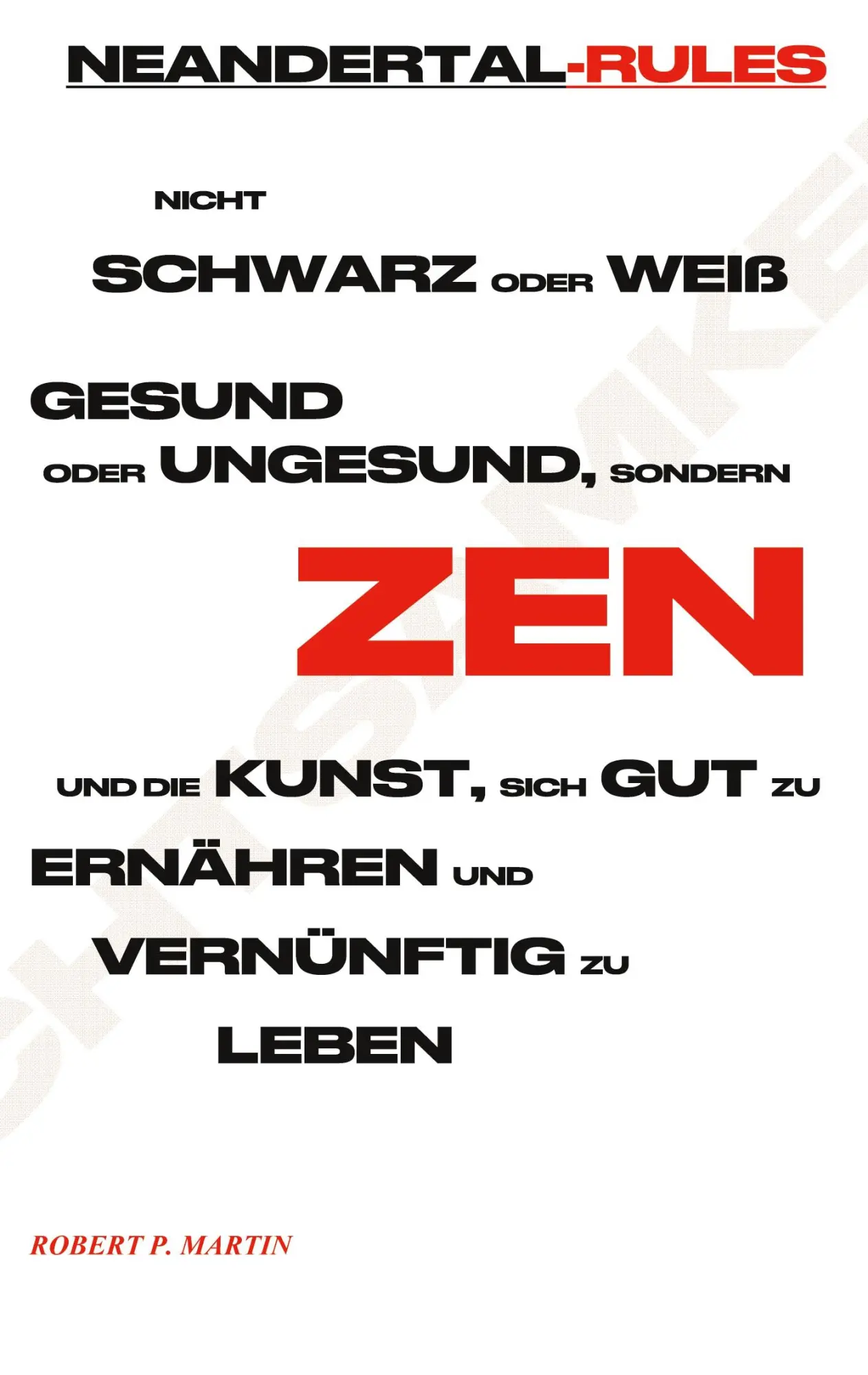 Cover: 9783985272815 | Neandertal-Rules | Robert Patrick Martin | Taschenbuch | 196 S. | 2021