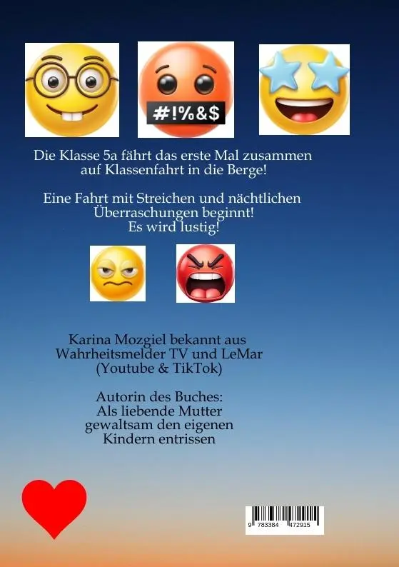 Rückseite: 9783384472915 | Eine Klassenfahrt mit Streichen | Karina Mozgiel | Taschenbuch | 2024