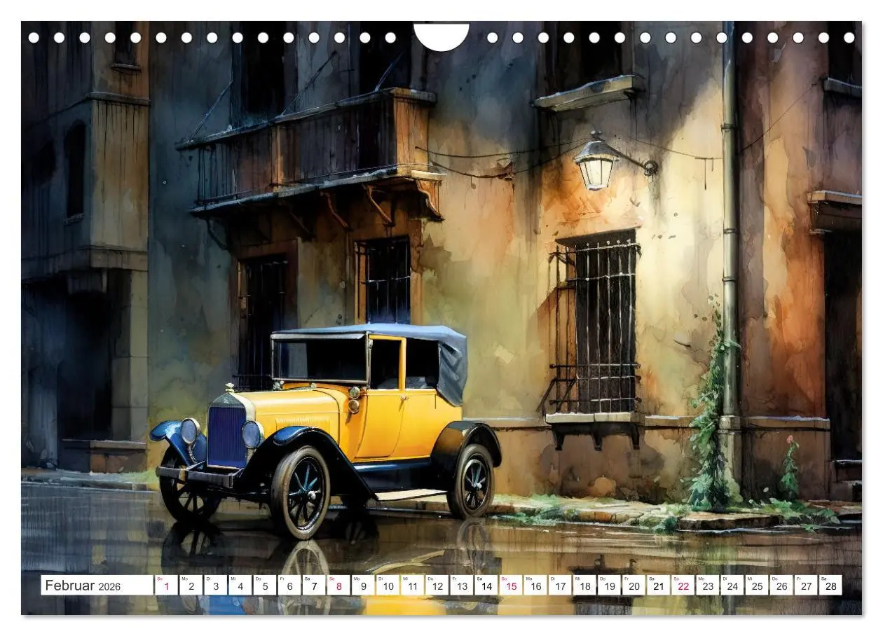 Bild: 9783457352915 | Oldtimer - Vergangenheit neu entdeckt (Wandkalender 2026 DIN A4...