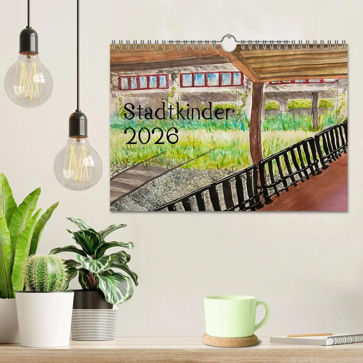 Bild: 9783457662915 | Stadtkinder 2026 (Wandkalender 2026 DIN A4 quer), CALVENDO...