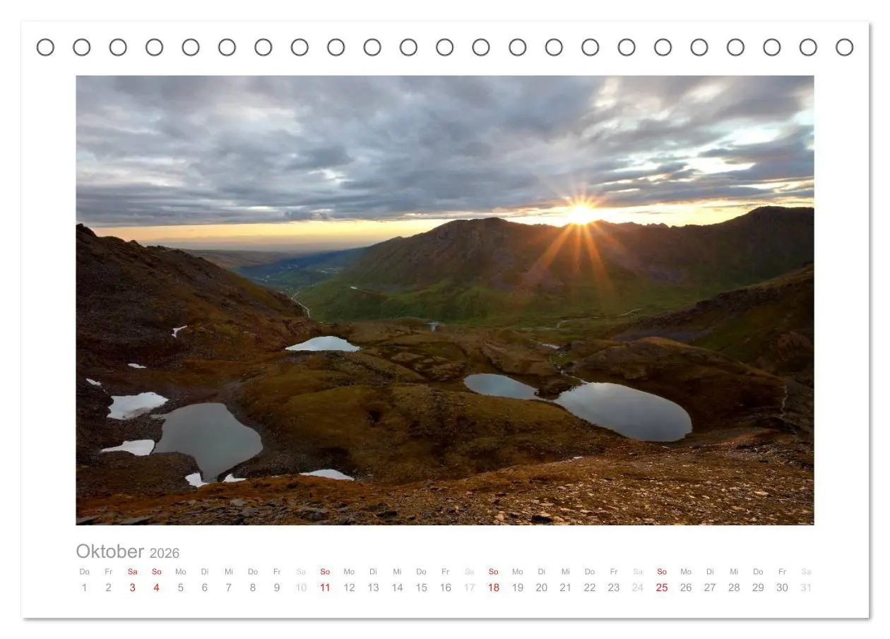 Bild: 9783516202915 | Alaska 2026 (Tischkalender 2026 DIN A5 quer), CALVENDO Monatskalender