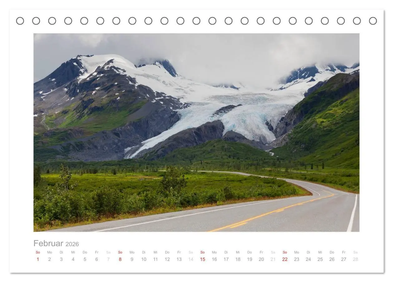 Bild: 9783516202915 | Alaska 2026 (Tischkalender 2026 DIN A5 quer), CALVENDO Monatskalender