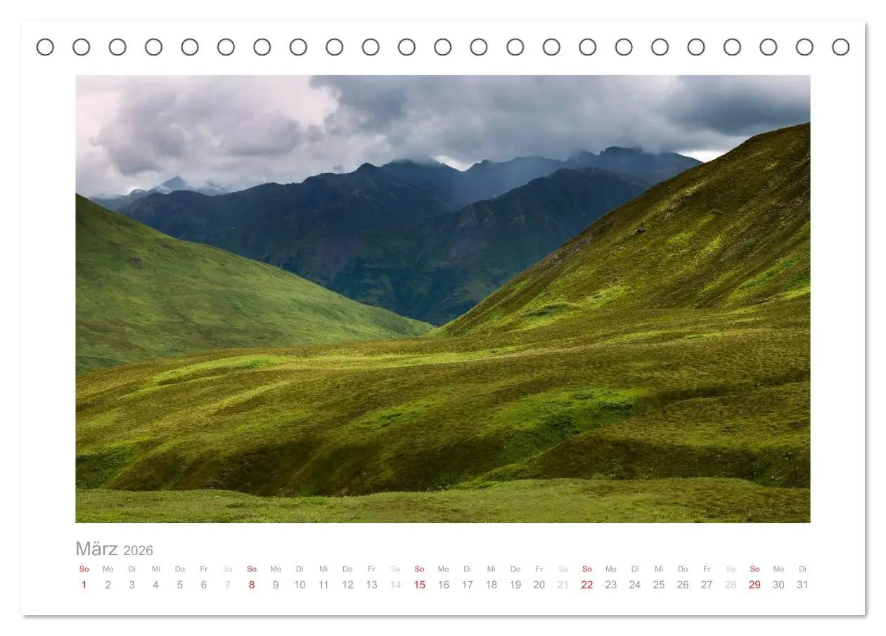 Bild: 9783516202915 | Alaska 2026 (Tischkalender 2026 DIN A5 quer), CALVENDO Monatskalender