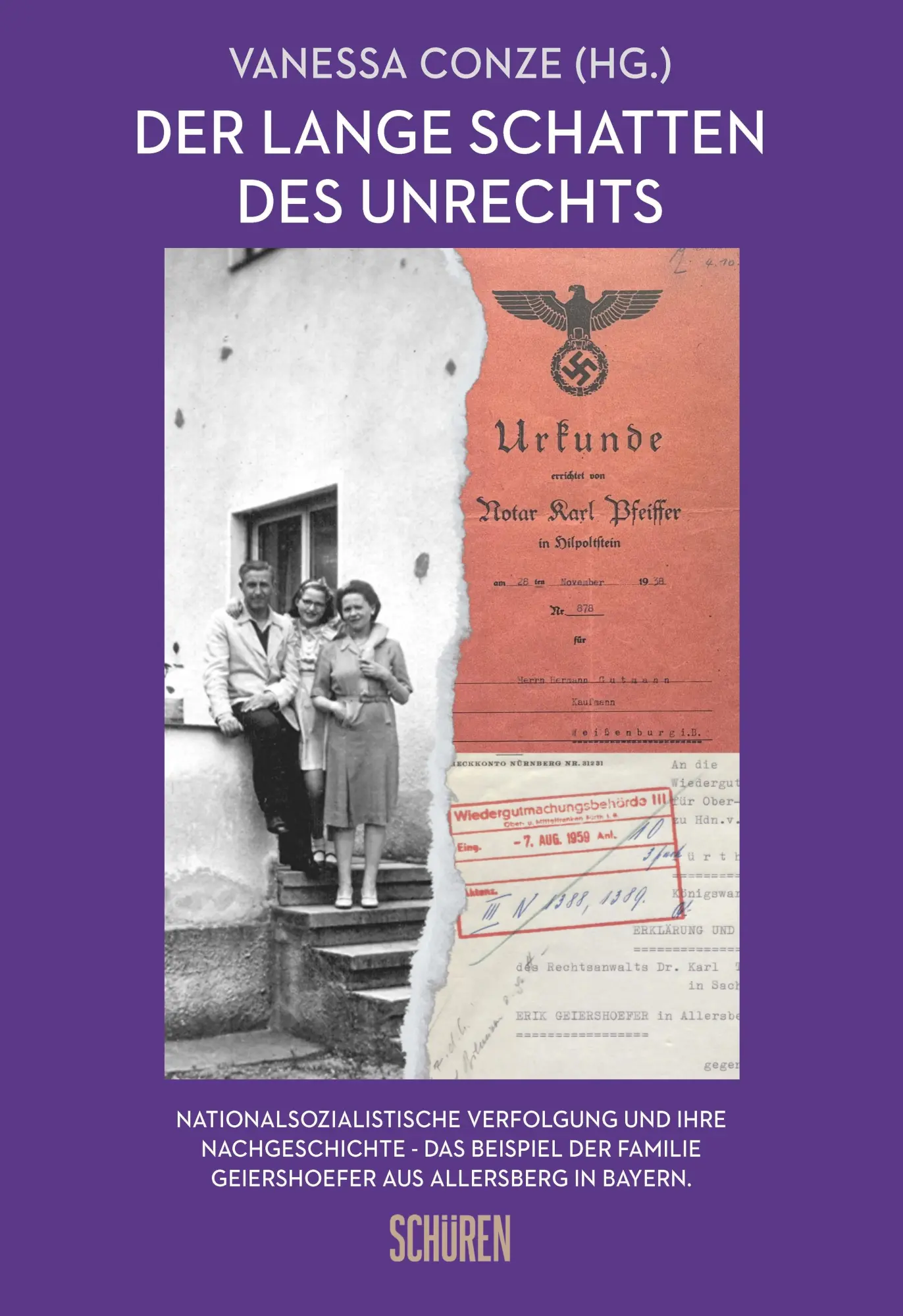 Cover: 9783741002915 | Lange Schatten des Unrechts | Vanessa Conze | Taschenbuch | 232 S.