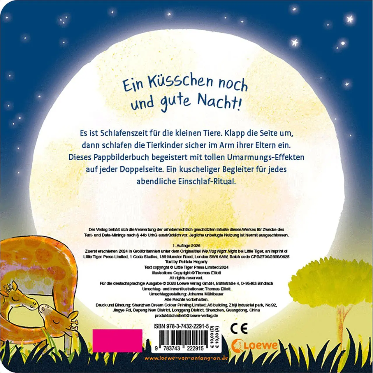 Bild: 9783743222915 | Gute Nacht, ich hab dich lieb | Patricia Hegarty | Buch | 26 S. | 2026