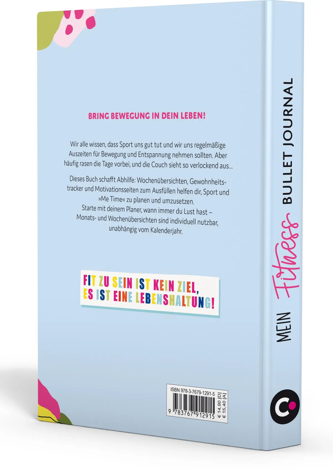 Rückseite: 9783767912915 | Mein Fitness Bullet Journal. Der Planer für Sport und Achtsamkeit.