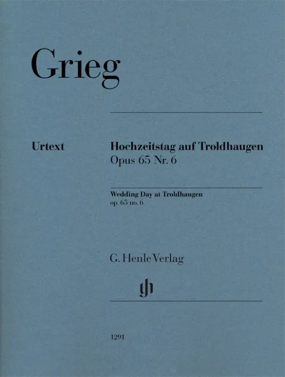 Cover: 9790201812915 | Edvard Grieg - Hochzeitstag auf Troldhaugen op. 65 Nr. 6 | Taschenbuch