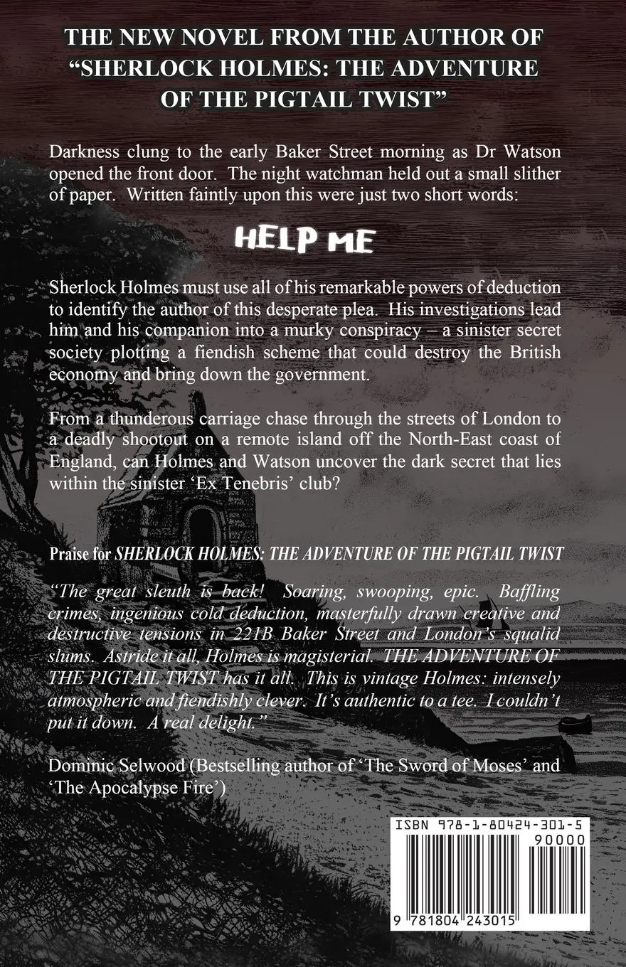 Rückseite: 9781804243015 | Sherlock Holmes and The Adventure of The Found Note | M J H Simmonds