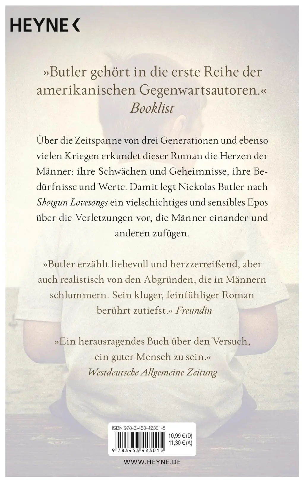 Bild: 9783453423015 | Die Herzen der Männer | Roman | Nickolas Butler | Taschenbuch | 480 S.