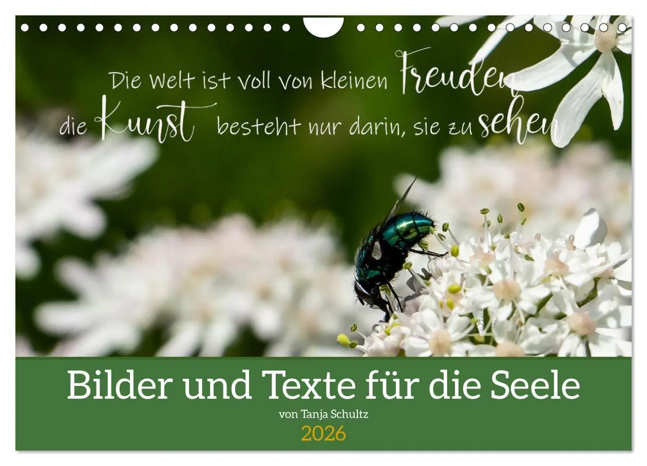 Cover: 9783457623015 | Bilder und Texte für die Seele (Wandkalender 2026 DIN A4 quer),...