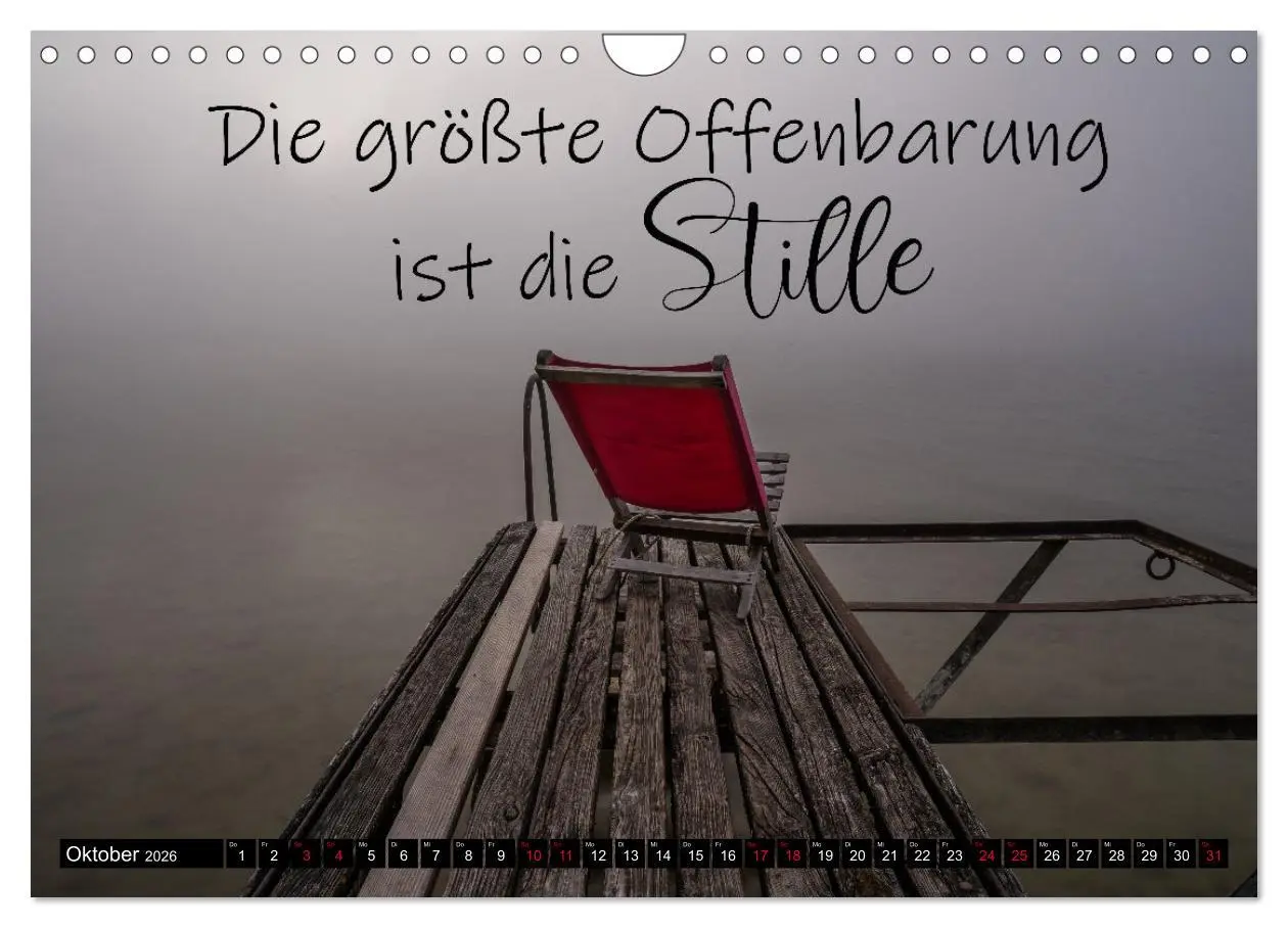 Bild: 9783457623015 | Bilder und Texte für die Seele (Wandkalender 2026 DIN A4 quer),...