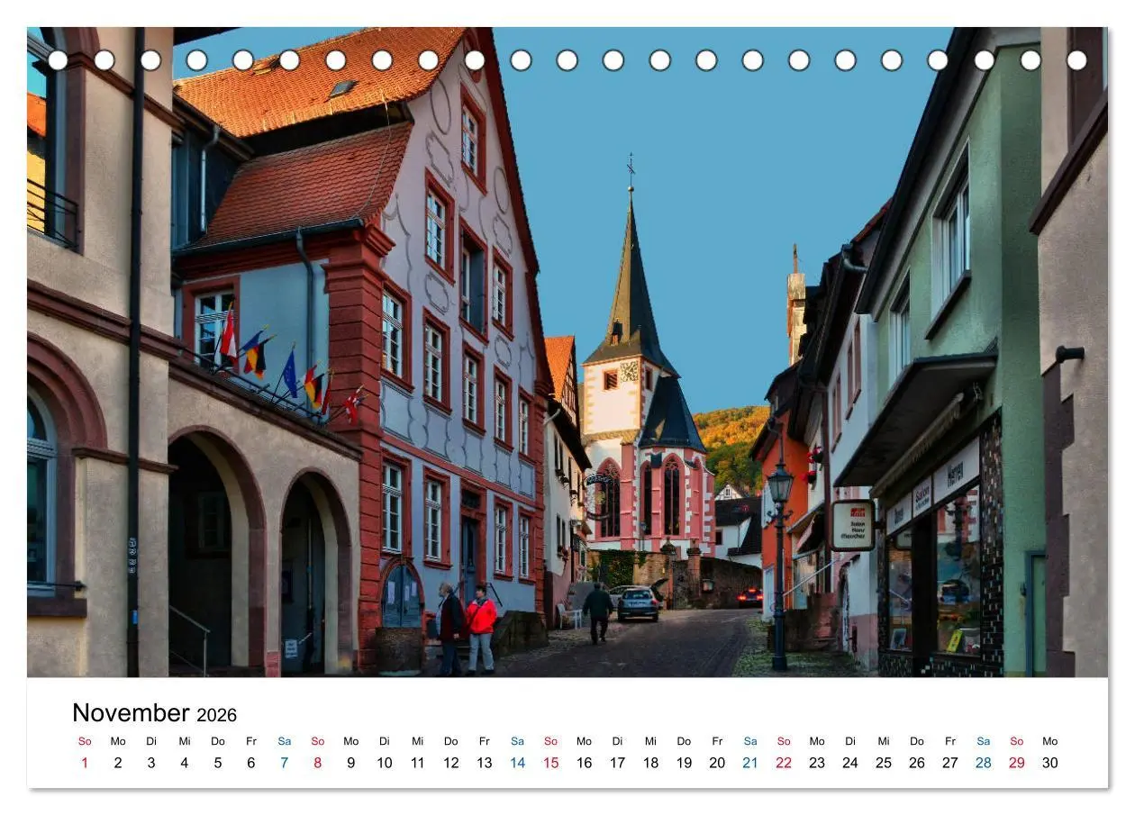 Bild: 9783457863015 | Odenwald - Impressionen (Tischkalender 2026 DIN A5 quer), CALVENDO...