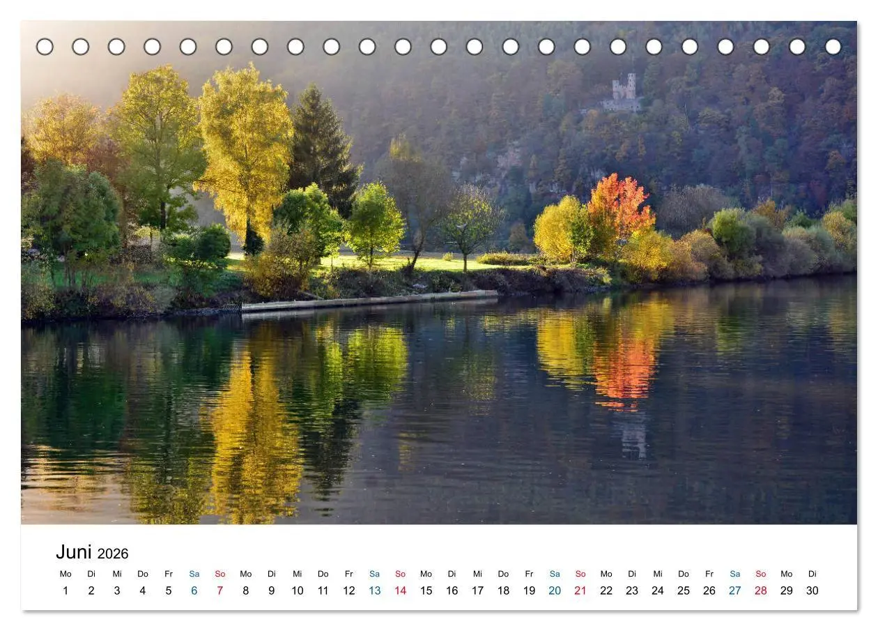Bild: 9783457863015 | Odenwald - Impressionen (Tischkalender 2026 DIN A5 quer), CALVENDO...